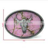 Zinc Alloy Casting 100mm Oval Shape Metal Buckle With Eagle Pattern thumbnail-3