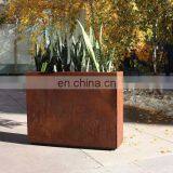 Corten Steel Planter for Building Garden and House thumbnail-4