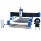 4 Axis Circular Stone Double Spindles 3D Granite CNC Carving Router Machine thumbnail-2