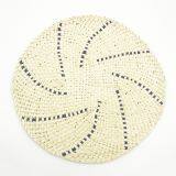 Home Deco Round Paper Straw Handmade Kitchen Placemats