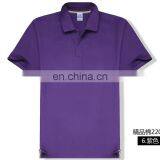 Custom Print Embroidery Logo Blank Unisex Plus Size Women Men Basic Plain CVC Polo T Shirts thumbnail-2