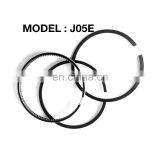 NEW STD J05E CYLINDER PISTON RING FOR EXCAVATOR INDUSTRIAL DIESEL ENGINE SPARE PART thumbnail-1