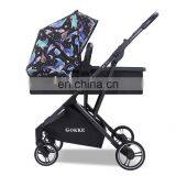 Reclining Tilting Transport Baby Walker Pram Stroller Reversing Pushchair thumbnail-4