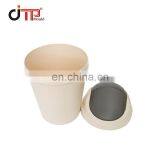 Zhejiang Taizhou Mould Factory Household Plastic Injection Rotating Garbage Dustbin Moulds thumbnail-3