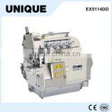 EX5114DD Cylinder Bed 4 Thread Overlock Pegasus Sewing Machine Sevo Motor Sewing Machine