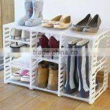 DIY Plastic shoe rack