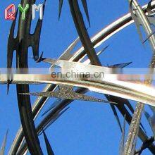 QYM High Quality Concertina Razor Wire Fence thumbnail-1