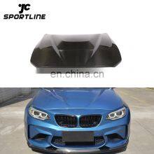 Carbon Fibre F87 M2 Engine Hood for BMW F22 220i 228i M235i M Sport 14-19 thumbnail-1