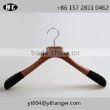 Top Quality Wooden Hanger and Pants Hanger With Anti-slip Velvet thumbnail-2