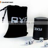Best Selling High Durable Leather Custom Dice Cup With Pouch thumbnail-3