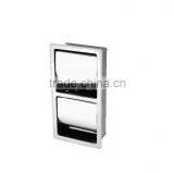 WESDA 2014 New Design Silver Luxury Recessed Toilet Paper Holder for Buildings thumbnail-3