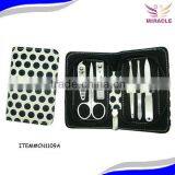 Black and White Spot Deisgne Patterns Special Manicure Set