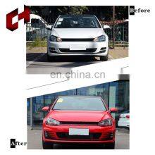 CH Car Accessories C-Class Spoiler Front Bumper Support Car Parts With Front Rear Bumper For Golf 7 to GTI thumbnail-3