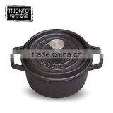 TRIONFO Round Pre-seasoned Cast Iron Cook Ware thumbnail-2