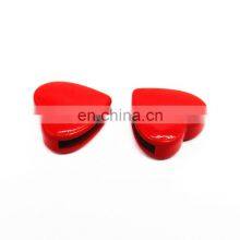 Fashion Metal Red Heart For Handbags