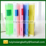 Transparent Colourful Plastic Soft Cover Display Book thumbnail-2