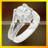 wholesale 925 sterling silver diamond wedding ring