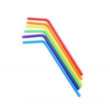 6mm Drinking Straws Disposable Bendable Party Colored Plastic Straws (500/Box)