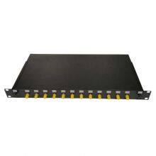 19inch ODF 24 sc Adatpers Sliding Patch Panel 12fibers 19'' ODF Rackmount Sliding Panel thumbnail-3