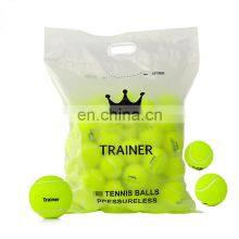 Professional Customized Logo 2.5 Inches 45%-57% Wool Tennis Ball For Training