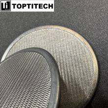 100um 5-layer Sintered SS316L Wire Mesh Filter Plate With Edge thumbnail-2