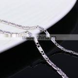 2015 Wholesale Fashion Jewelry Rhodium Plated Cheap Short Chain Necklace thumbnail-3