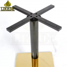 Hot Sale Swivel Bar Stool Base 304# Stainless Steel Metal Bar Chair Legs thumbnail-3