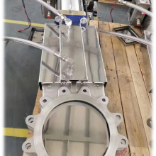 Stainless Steel Knife Gate Valve With Fluorine-Lined Material - Corrosion-Resistant for Chemical Processing and Harsh Media Application thumbnail-5