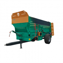 Fully Automatic Three-wheel Manure Spreader, Fertilizer Applicator for Tujia Fat Cattle Farm, Diesel-powered Manure Spreader thumbnail-5