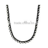 Wholesale Cheap Two-tone Stainless Steel Men's 24inch Wheat Chain Necklace Jewellry