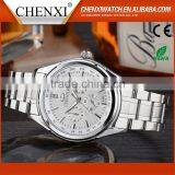 New Arrival Low Price Quartz Silver Case Stainless Steel Watch thumbnail-3