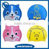 High Quality Custom Colorful Nude Silicone Swim Cap For Long Hair thumbnail-4