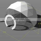 Dome-shaped Tent Event Dome Marquee Steel Frame White PVC Cover 15m Diameter Pop up Tent Marquee for Sale