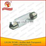 T8X36 SV8.5 24V 5W Truck License Plate Halogen Bulb thumbnail-2