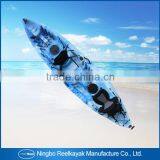 2015 Professional Sit On Top Kayak Plastic Fishing Boat Family 3 Persons Boat Hot Sale Good Quality LLDPE 3m-4m thumbnail-4