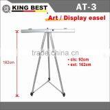 KINGBEST Aluminum Easel and display stand (AT-3) / telescopic folding easel / Painting Easel / Easel/easel display stands