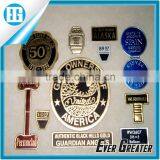 Customized Gold Foil Label Adhesive Foil Stickers Foil Embossed Sticker - Labels