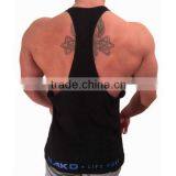 100 Cotton Gym Wear Bodybuilding Singlet Men Custom Printed Tank Top thumbnail-4