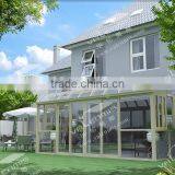 Aluminum Profile Glass Balcony Sunroom/glass Houses/greenroom/house/garden House/sunrooms thumbnail-1
