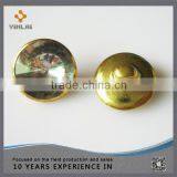 Mixed Imitation Pearl Round Rhinestone Buttons Fit Sewing 20.0mm