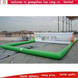High Quality Inflatable Water Park Equipment, Inflatable Volleyball Arena, Inflatable Water Volleyball Court thumbnail-4