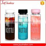 JoyShaker - Fashion Portable Clear My Bottle Sport Plastic Fruit Juice Water Cup 500ML thumbnail-5