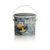 New Customized Colorful Metal Kids Storage Stool thumbnail-3