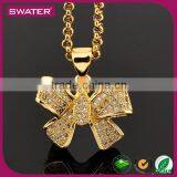 2016 Latest Selling Product Rose Gold Butterfly Za Necklace thumbnail-2