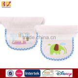 Bailixin 100% Cotton Printed Animal Colorful Baby Sweat Absorption Cloth thumbnail-1