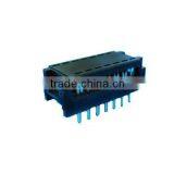 1.27x7.62mm Wire Clamp Plug Dip Connector, Micro Match Plug