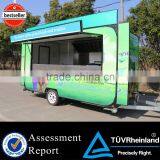 2015 HOT SALES BEST QUALITY Pushed Food Car Food Vending Car CE ISO UL EEC Food Car thumbnail-6
