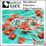 Best Capacitor 105K 100V Metallized Polyester Film Capacitor