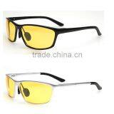 Aluminum night vision sunglasses,driving sport sunglasses.