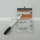 Cheap Mini Metal Notepad With Pen/magnetic Glass Board thumbnail-3
